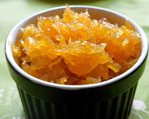 Mứt gừng dẻo - món ngon chữa bệnh