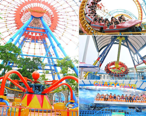 Công viên Hồ Tây, Hà Nội tưng bừng khuyến mại chào mừng năm mới 2016