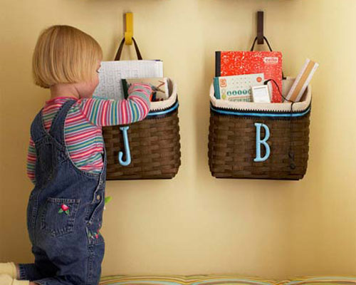 Tạo cho bé thói quen ngăn nắp