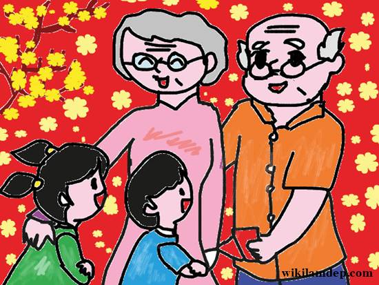 Có cả 10 thùng ông bà nội