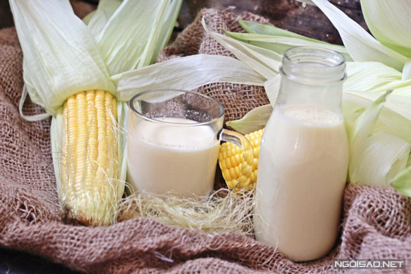 Làm sữa ngô nóng hổi siêu dễ